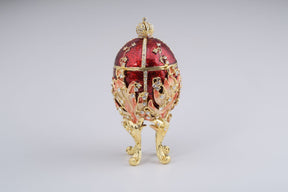 Keren Kopal Red Majestic Faberge Egg