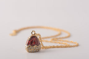 Keren Kopal Red Purse Pendant Necklace