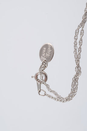 Keren Kopal Silver & Red Egg Pendant Necklace