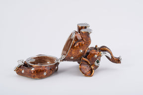 Keren Kopal Sitting Brown Elephant