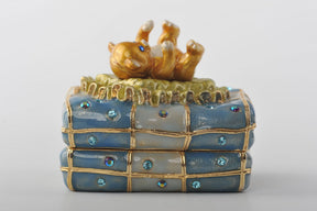 Keren Kopal Teddy Bear on Suitcase