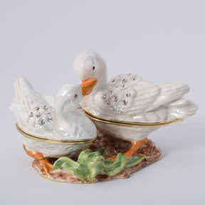Keren Kopal Two White Swans