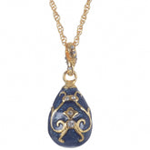 Keren Kopal Blue Egg Pendant Necklace