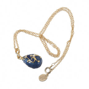 Keren Kopal Blue Egg Pendant Necklace