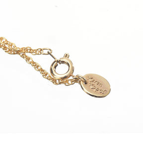 Keren Kopal Green Egg Pendant Gold Necklace