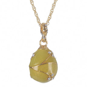 Keren Kopal Yellow Egg Pendant Gold Necklace